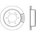 BDR1796.20 OPEN PARTS Тормозной диск