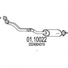 01.10022 MTS Труба выхлопного газа
