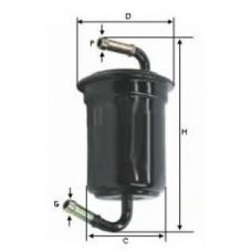 XB39 UNIFLUX FILTERS Топливный фильтр