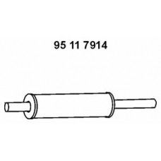 95 11 7914 EBERSPACHER Предглушитель выхлопных газов