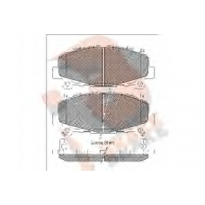 RB1894 R BRAKE Комплект тормозных колодок, дисковый тормоз
