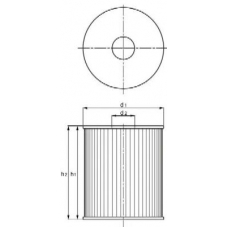 08562316 KNECHT Фильтр топливный