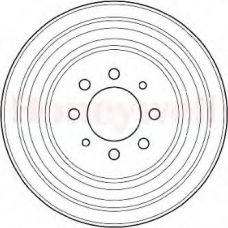 329108B BENDIX Тормозной барабан