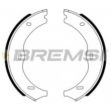 GF0320 BREMSI Комплект тормозных колодок, стояночная тормозная с