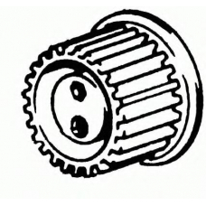 14264 01 LEMFORDER Паразитный / ведущий ролик, зубчатый ремень