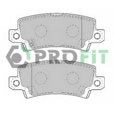 5000-1574 PROFIT Комплект тормозных колодок, дисковый тормоз