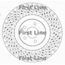 FBD1531 FIRST LINE Тормозной диск