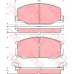 GDB869 TRW Комплект тормозных колодок, дисковый тормоз