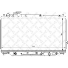 10-26469-SX STELLOX Радиатор, охлаждение двигателя