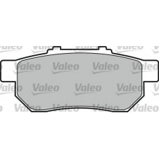 598437 VALEO Комплект тормозных колодок, дисковый тормоз