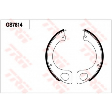 GS7814 TRW Комплект тормозных колодок