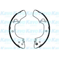 BS-3912 KAVO PARTS Комплект тормозных колодок