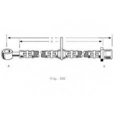 PHD191 TRW Тормозной шланг