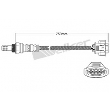 250-24733 WALKER Лямбда-зонд