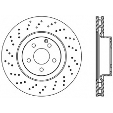 BDR2373.25 OPEN PARTS Тормозной диск