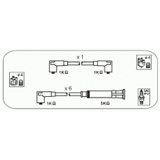 HR5 JANMOR Комплект проводов зажигания