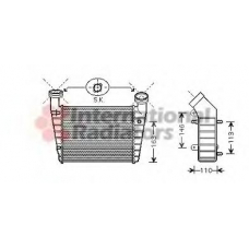 58004238 VAN WEZEL Интеркулер