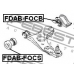 FDAB-FOCS FEBEST Подвеска, рычаг независимой подвески колеса