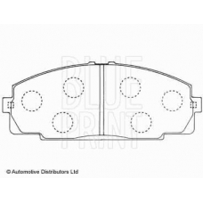 ADT342109 BLUE PRINT Комплект тормозных колодок, дисковый тормоз