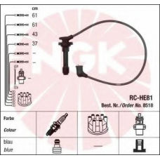 8518 NGK Комплект проводов зажигания