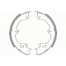 18492748246 S.b.s. Комплект тормозных колодок, стояночная тормозная с