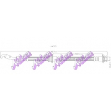 H4371 Brovex-Nelson Тормозной шланг