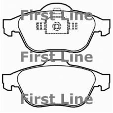 FBP3438 FIRST LINE Комплект тормозных колодок, дисковый тормоз