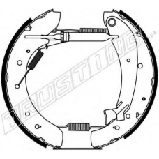6368 TRUSTING Комплект тормозных колодок