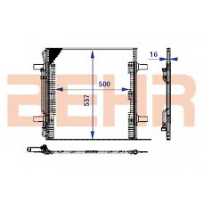 7500188 BEHR Condenser