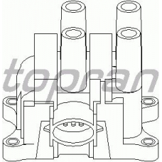 302 104 TOPRAN Катушка зажигания