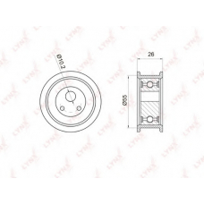 PB1025 LYNX Ролик натяжной / грм