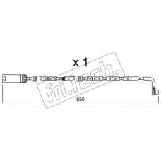 SU.259 fri.tech. Сигнализатор, износ тормозных колодок