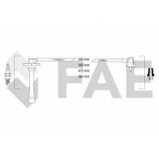 83584 FAE Ккомплект проводов зажигания