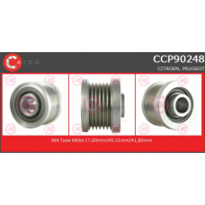 CCP90248 CASCO Ременный шкив, генератор