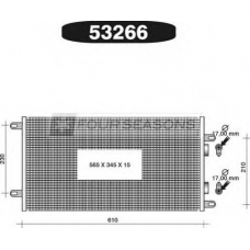 F4-53266 STANDARD Конденсатор, кондиционер