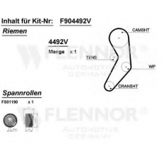 F904462V FLENNOR Комплект ремня грм