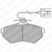 LP769 DELPHI Комплект тормозных колодок, дисковый тормоз