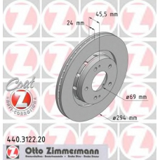 440.3122.20 ZIMMERMANN Тормозной диск