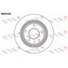 BS4523H FTE Тормозной диск