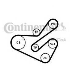 6PK1740K1 CONTITECH Поликлиновой ременный комплект