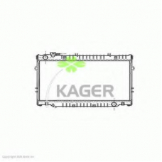 31-2537 KAGER Радиатор, охлаждение двигателя