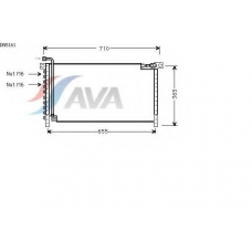 DN5161 AVA Конденсатор, кондиционер