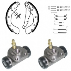 KP855 DELPHI Комплект тормозных колодок