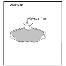 ADB1340 Allied Nippon Тормозные колодки