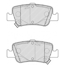 FDB4048 FERODO Комплект тормозных колодок, дисковый тормоз