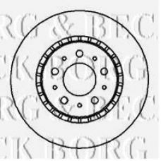 BBD4038 BORG & BECK Тормозной диск