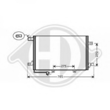 8168100 DIEDERICHS Конденсатор, кондиционер