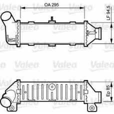 817766 VALEO Интеркулер