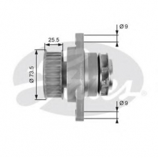 Z80660 GATES Водяной насос