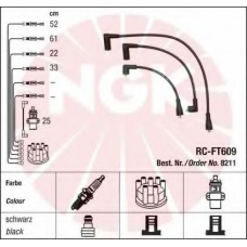 8211 NGK Комплект проводов зажигания